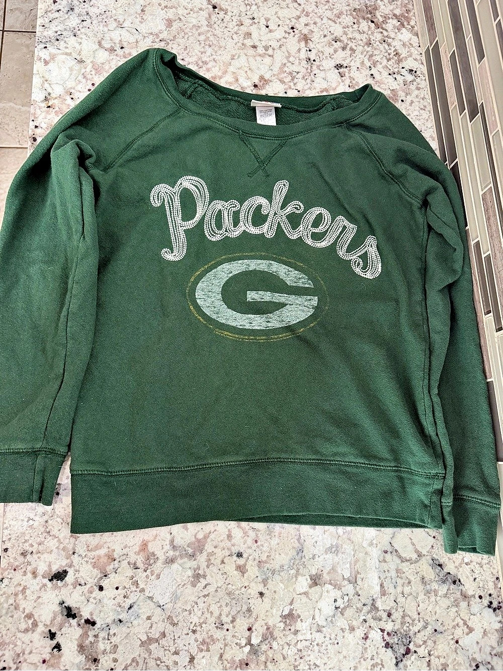 Junk Food Green Bay Packers Crewneck Sweatshirt